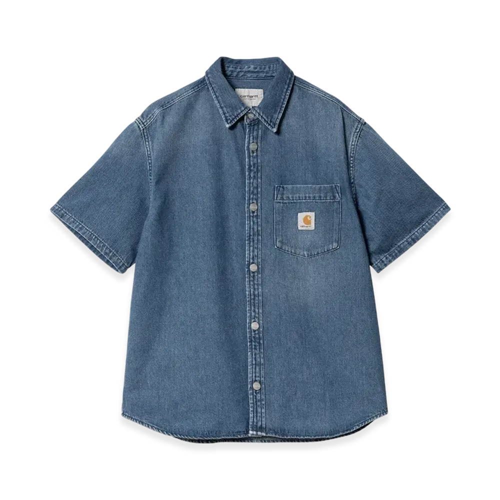 Carhartt WIP S/S Ody Denim Shirt "Blue"