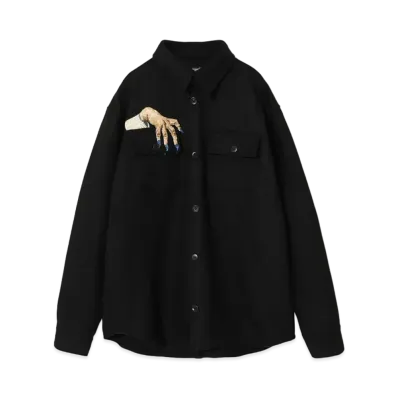 UNDERCOVER Cotton/Polyester Shirt "Black"