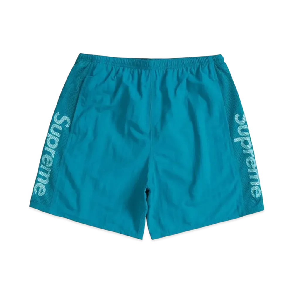 Supreme Mesh Panel Water Short "Bright Teal"