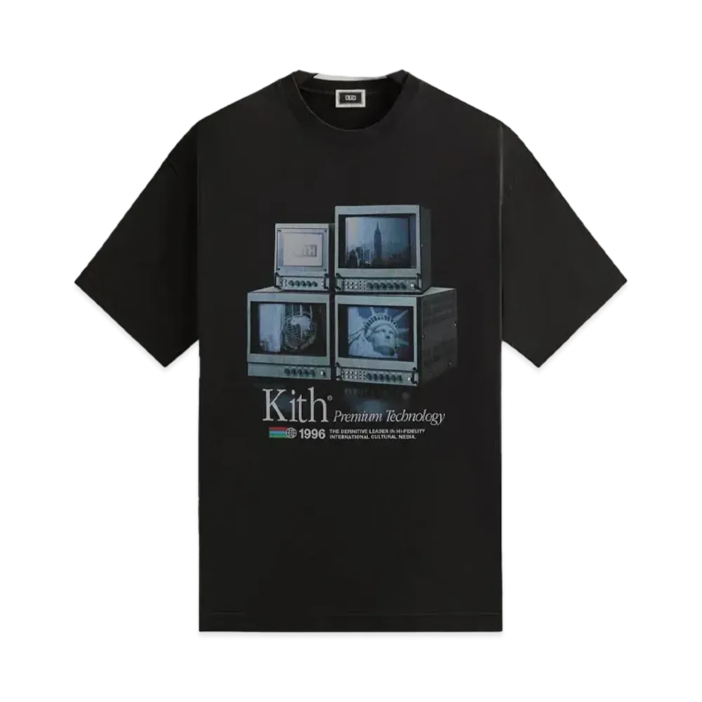 Kith Premium Technology 1996 Vintage Tee "Black"