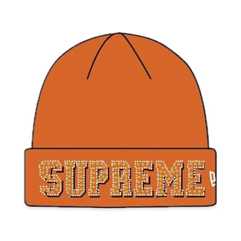 Supreme New Era Gems Beanie "Orange"