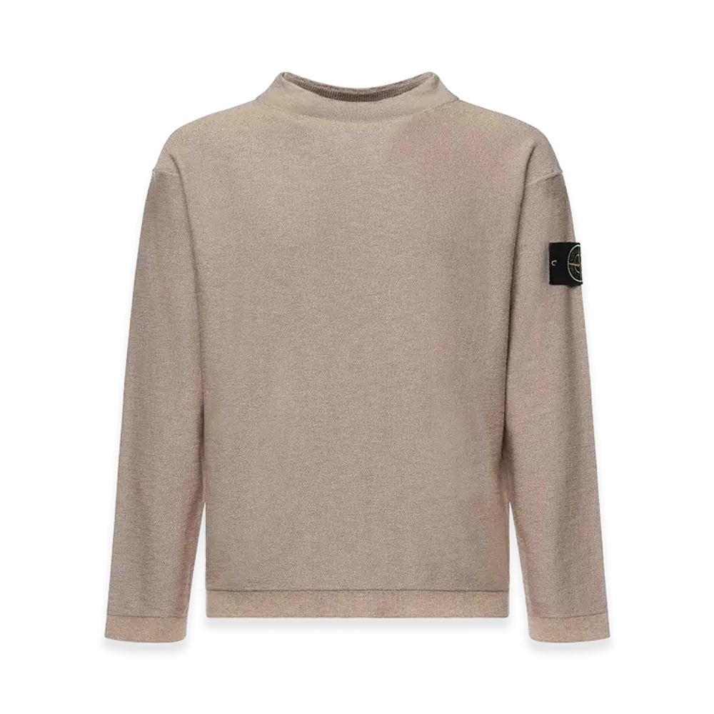 Stone Island Cotton And Nylon Sweater "Beige"