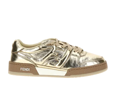 FENDI Women's Match Sneakers "Gold"