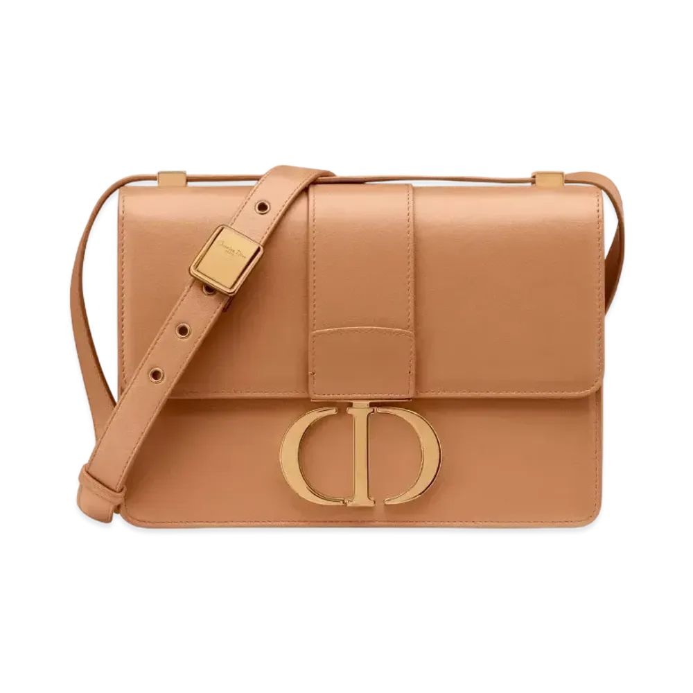 Dior 30 Montaigne Bag Box Calfskin "Amber"
