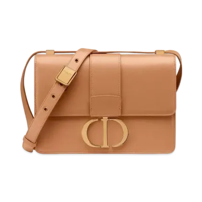 Dior 30 Montaigne Bag Box Calfskin "Amber"
