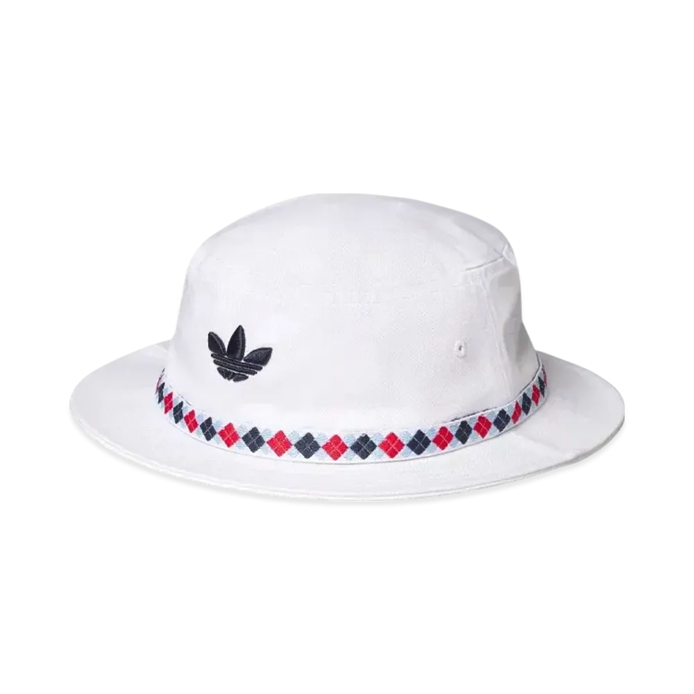 adidas Originals Golf Season Opener Argyle Bucket Hat "White"