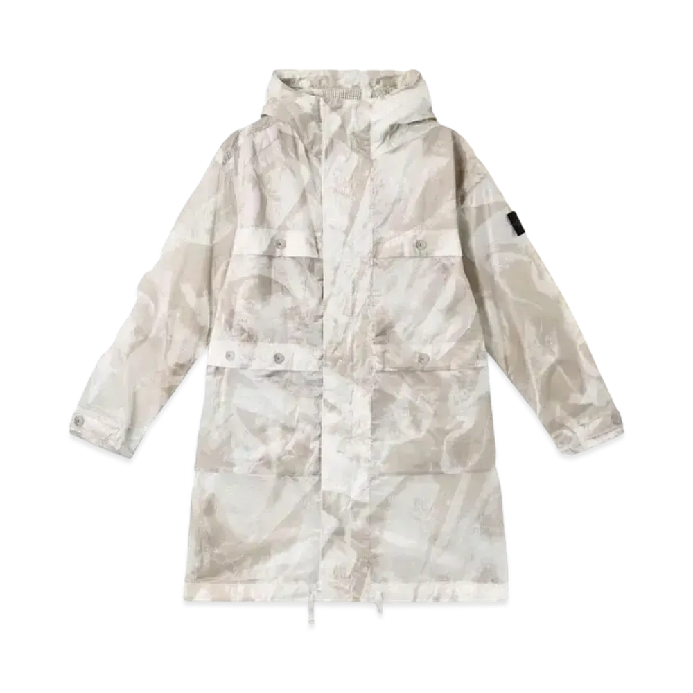 Stone Island 7100011 UV-Reactive Scan Camo ON Nylon Ripstop "Desert Brown"