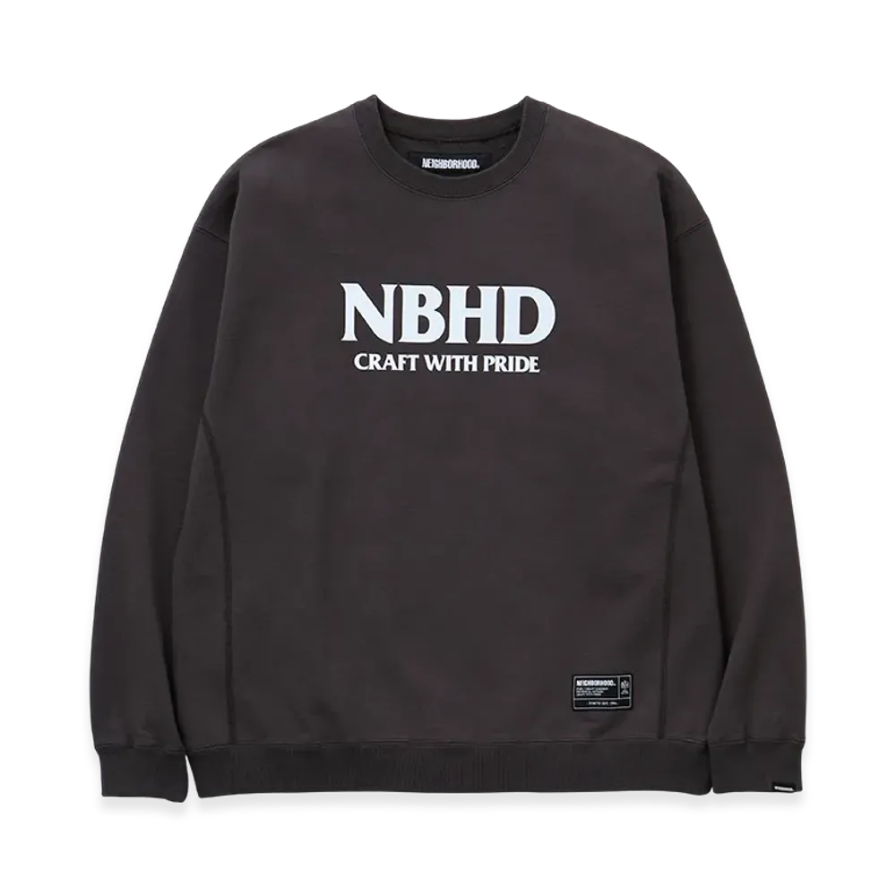 NEIGHBORHOOD Classic Sweat Shirt LS "Brown"