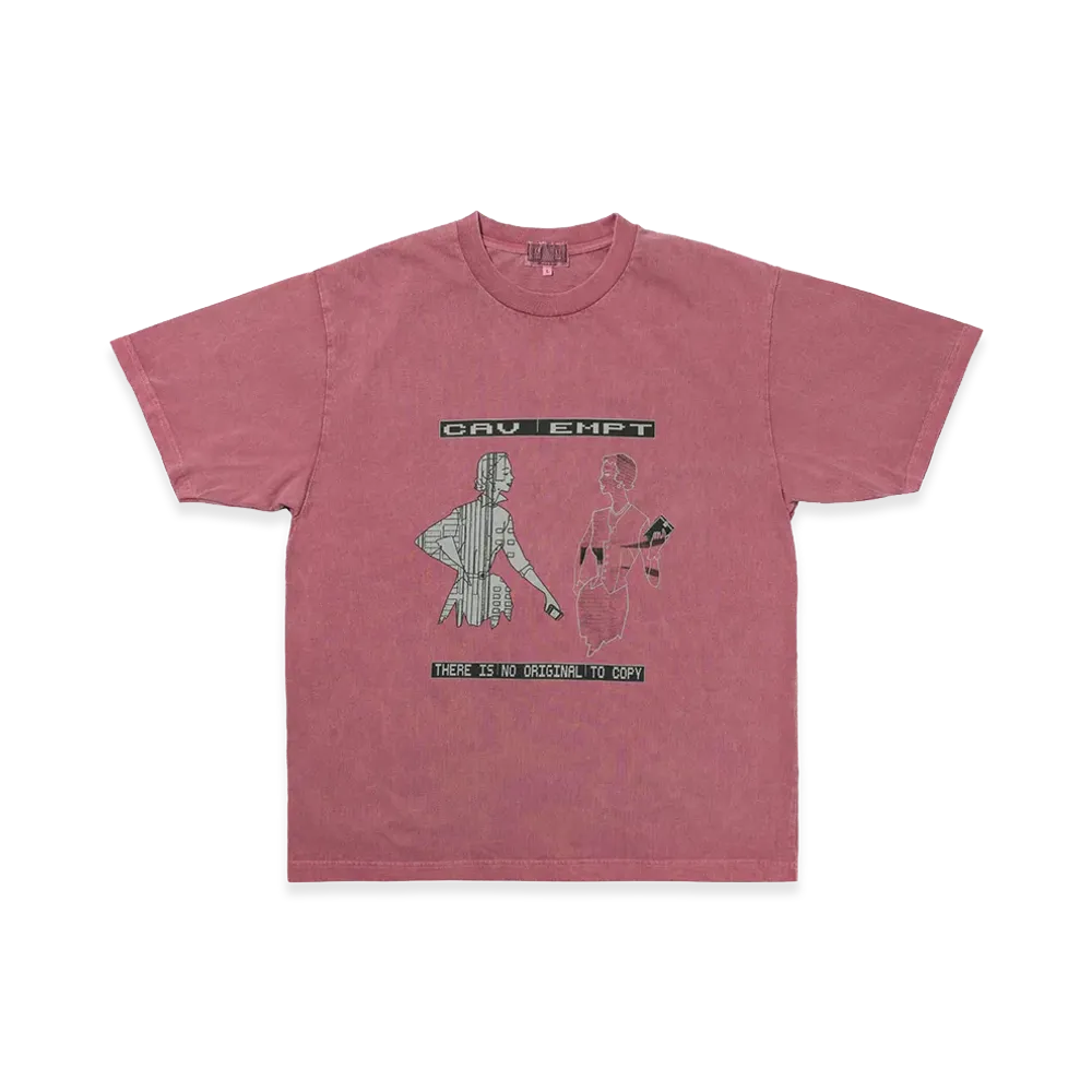 WORKSOUT x C.E Aoyama Exclusive Tee "Washed Red"