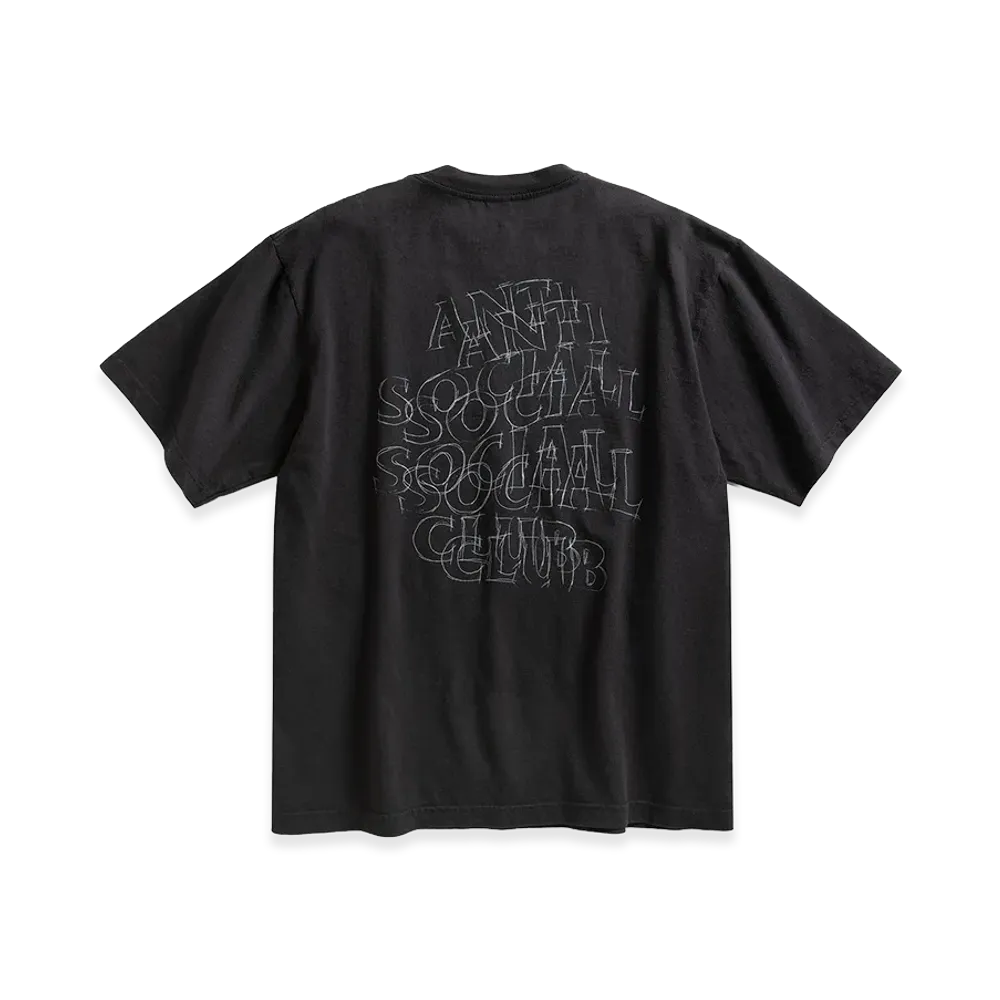 ANTI SOCIAL SOCIAL CLUB Keyed-Up Tee "Black"