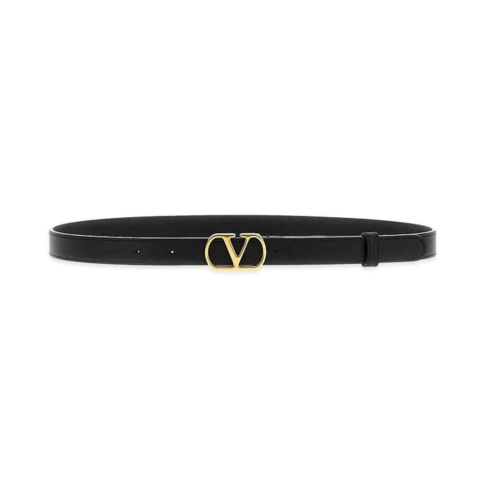 Valentino Garavani Women's 'vlogo Signature' Belt "Black"