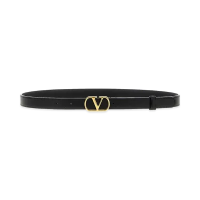 Valentino Garavani Women's 'vlogo Signature' Belt "Black"