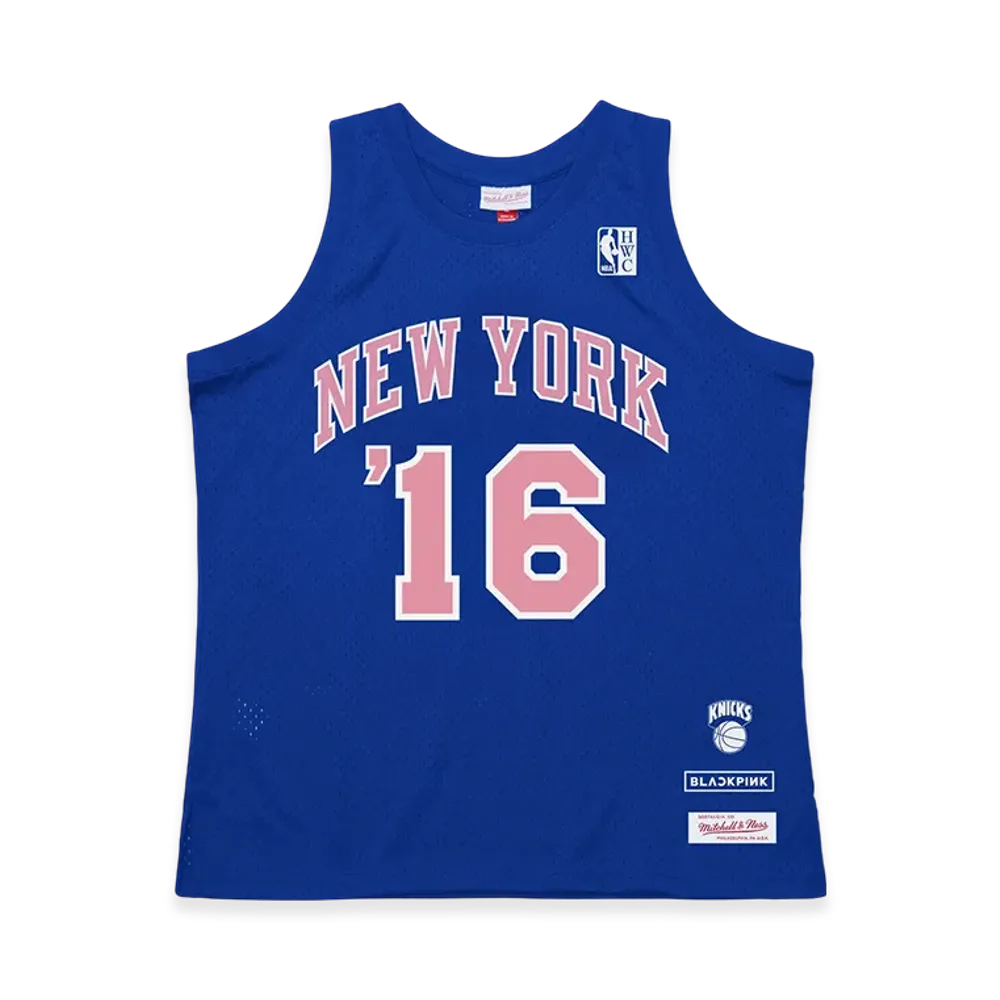 Mitchell & Ness x BLACKPINK Knicks Jersey "Blue"