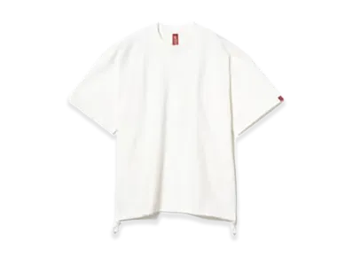 BEAMS JAPAN x LOOPWHEELER Loose Fit Fake In T-Shirt "White"