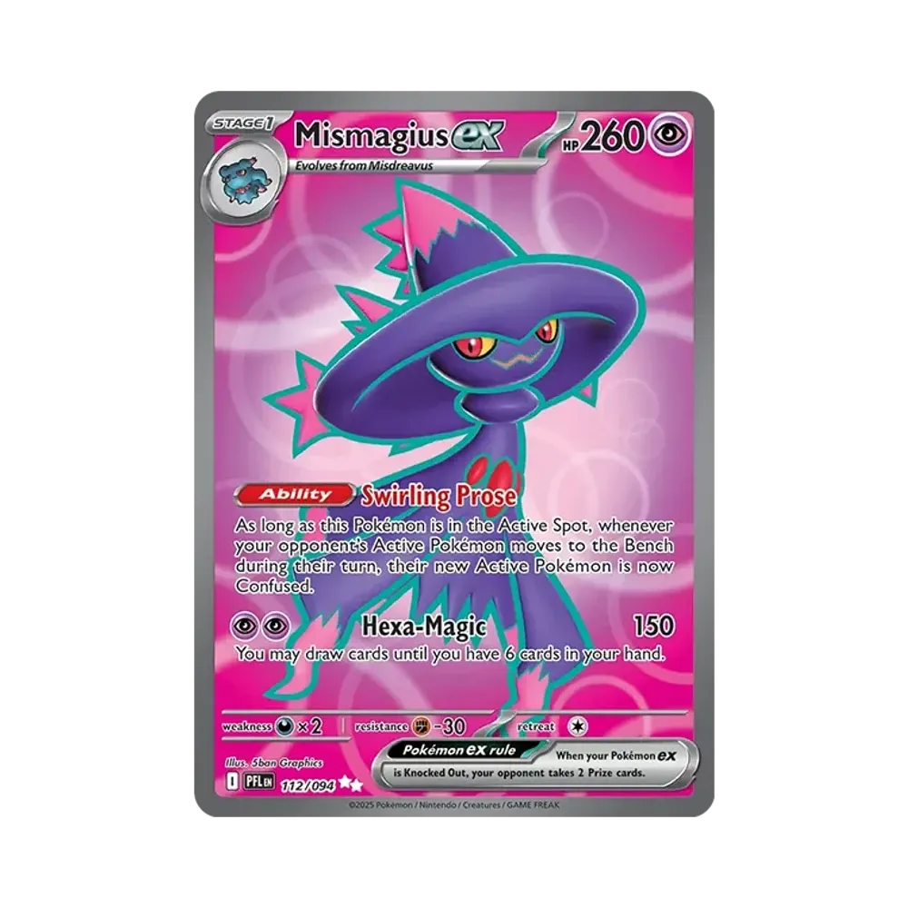 ムウマージex UR [PFL EN 112/094]【英語版】(メガエボリューション「ファンタズマル フレイムス」)