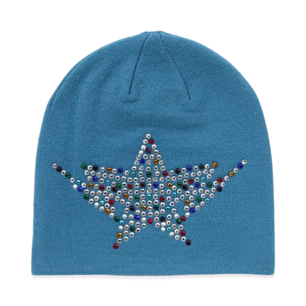 A BATHING APE Sta Knit Cap "Sax"