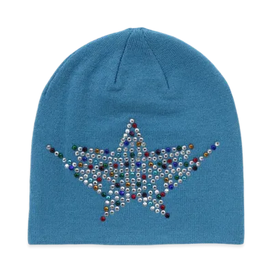 A BATHING APE Sta Knit Cap "Sax"