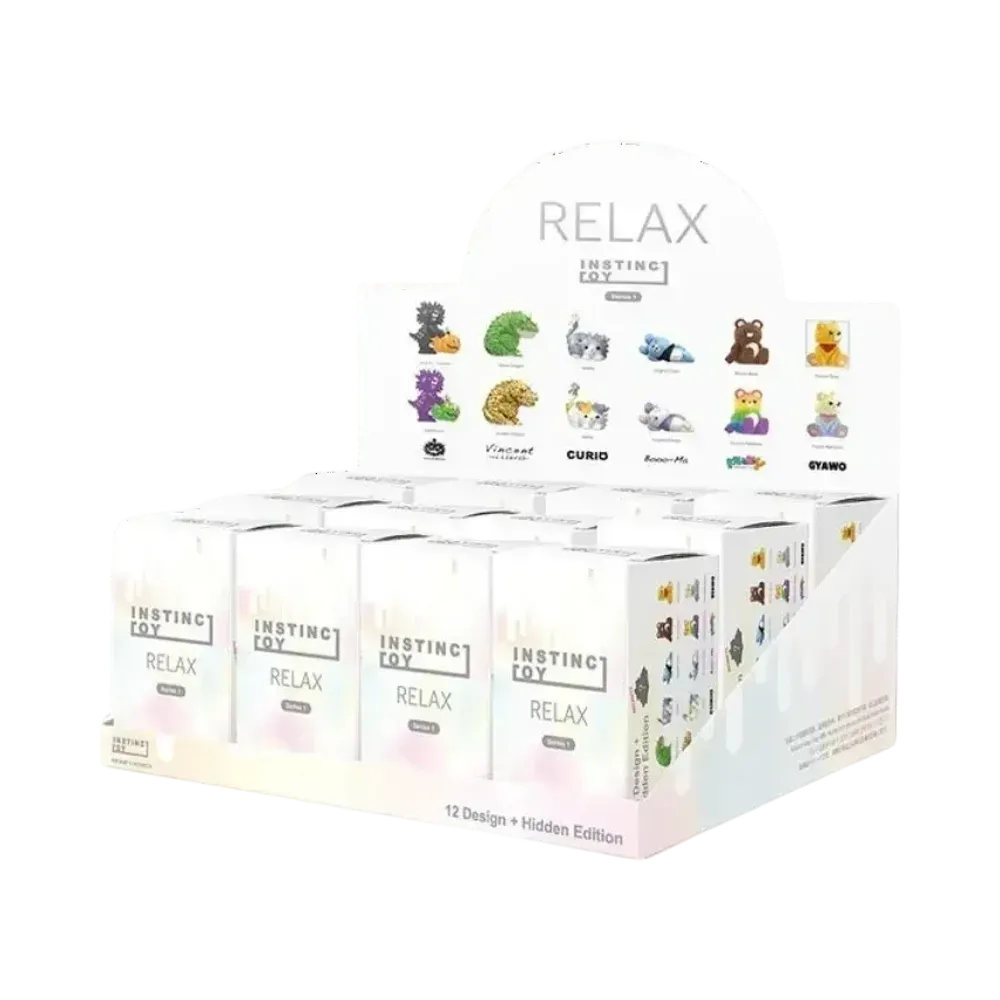 POP MART POPMART x INSTINCTOY SERIES1 RELAX [Assortment Box]