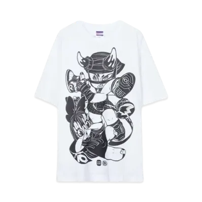 GRAPE BRAIN Ex GRAPE DUNK Graphic T-Shirt "WHITE"