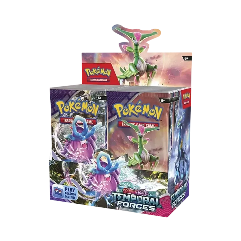 ポケモンカードゲーム【英語版】スカーレット&バイオレット テンポラルフォース ブースターディスプレイ ボックス