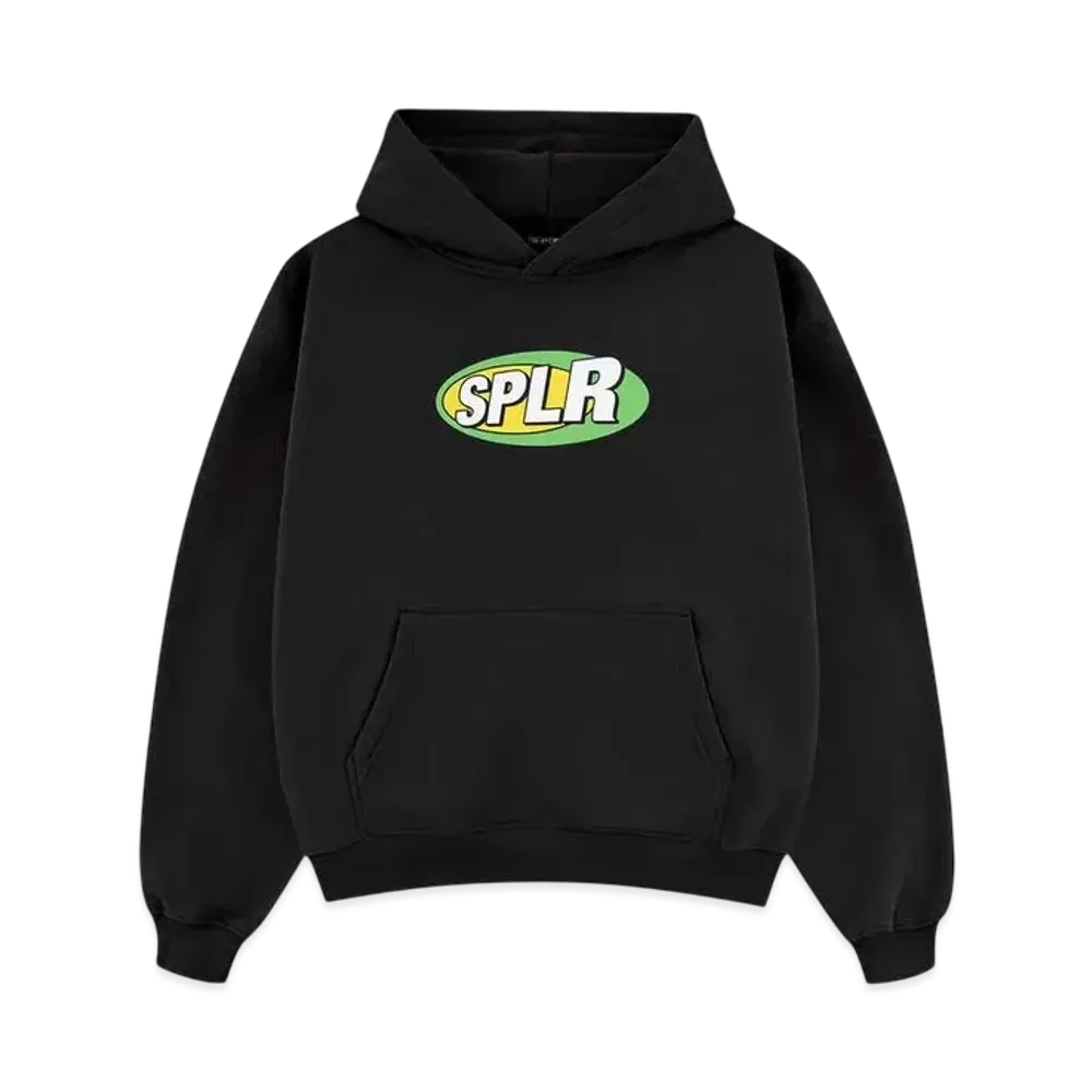 SPLR Lime Logo Hoodie "Black"