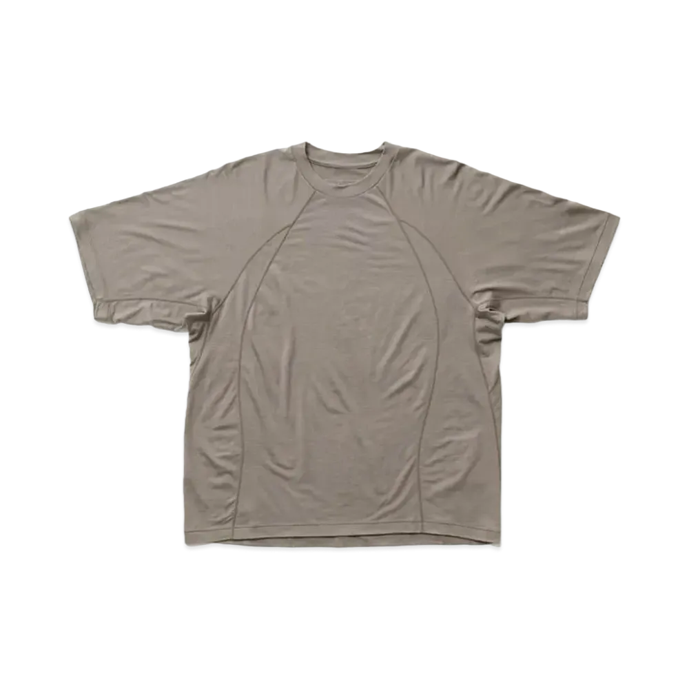 Goldwin 0 Wool Tee Shirt (Unisex) "Grayish Beige"