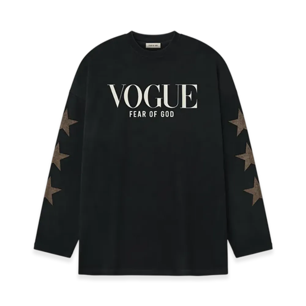 FEAR OF GOD x Vogue Hollywood Long Sleeve Tee "Black"