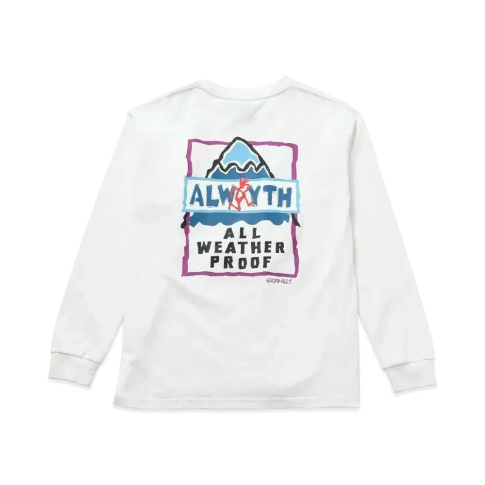 GRAMICCI x ALWATH Original Graphic L/S Tee "White"