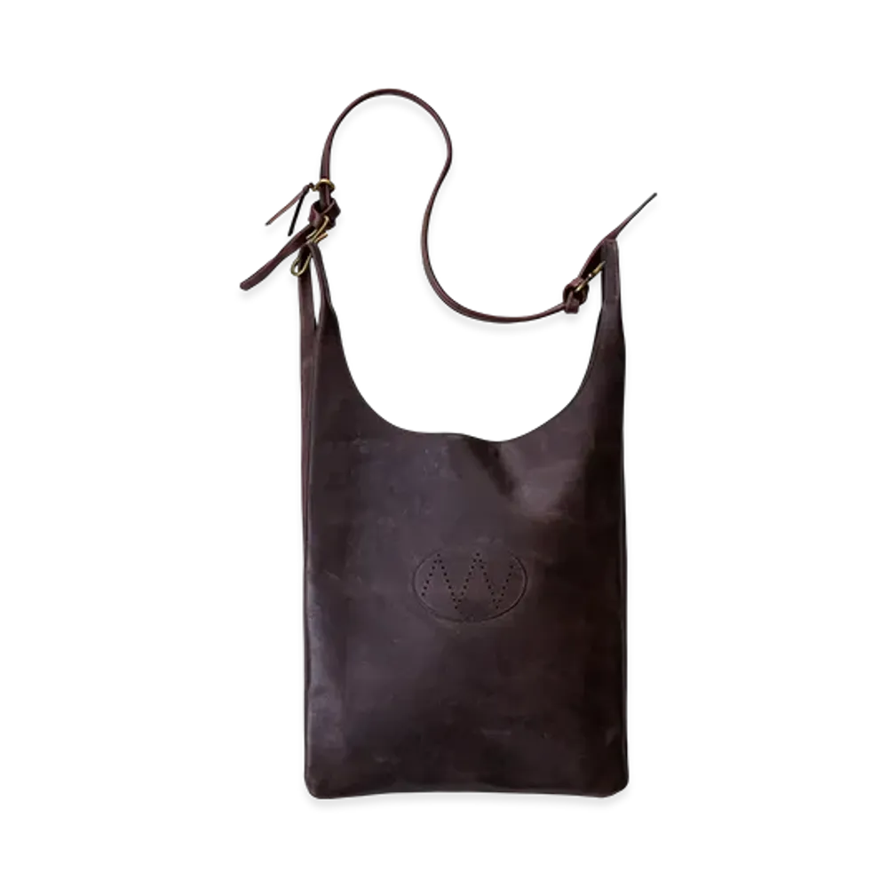 NICENESS Lowe.H.H - Midi Oiled Horse NN Shoulder Bag - Medium "Brown"