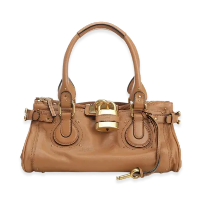 Chloe Women's Leather Paddington Shoulder Bag "Brown/Camel"