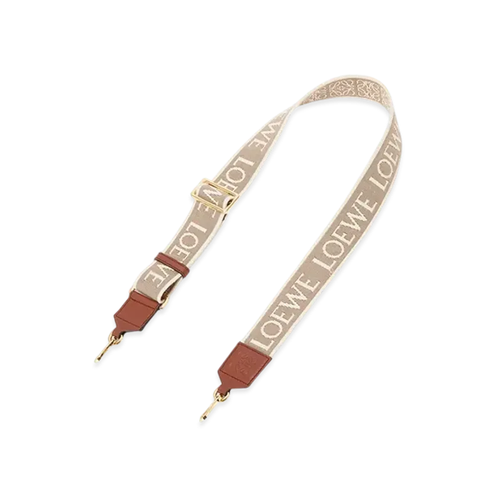 LOEWE Anagram Strap "Natural/Tan"