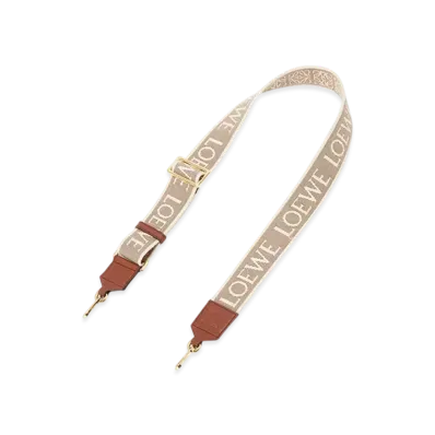LOEWE Anagram Strap "Natural/Tan"