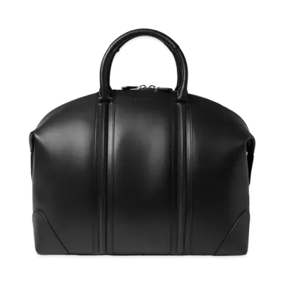 GIVENCHY LC 24H Leather Brief Case "Black"