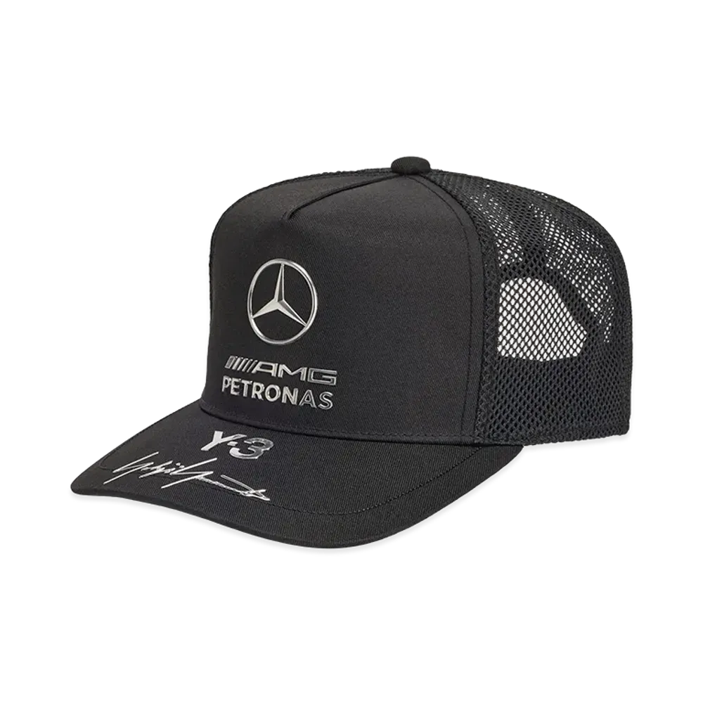 Y-3 x Mercedes AMG Petronas Formula 1 Team Trucker Cap "Black"