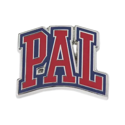 PALACE Pal Pin Badge "Blue Red"