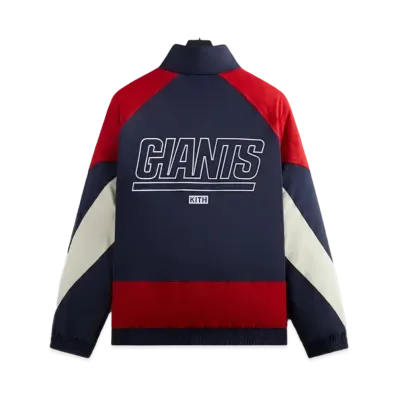 Kith x the NFL: Giants Nylon Padded Jacket "Nocturnal"