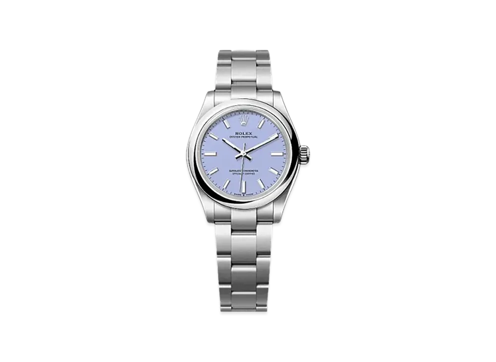 ROLEX Oyster Perpetual 31mm Oystersteel 277200 "Lavender"