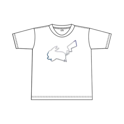 Uniqlo Women Pokemon All Stars UT Graphic T-Shirt Pikachu "White"