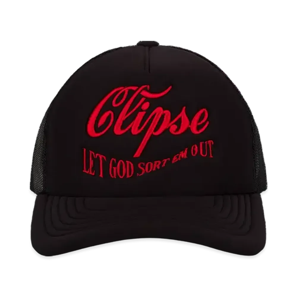DENIM TEARS x Clipse Trucker Hat "Black"