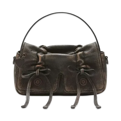 Acne Studios Multi-Pocket Micro Bag "Dark Brown/Beige"