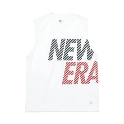 NEW ERA Performance Apparel Performance Muscle Tank Big Logo "White"
