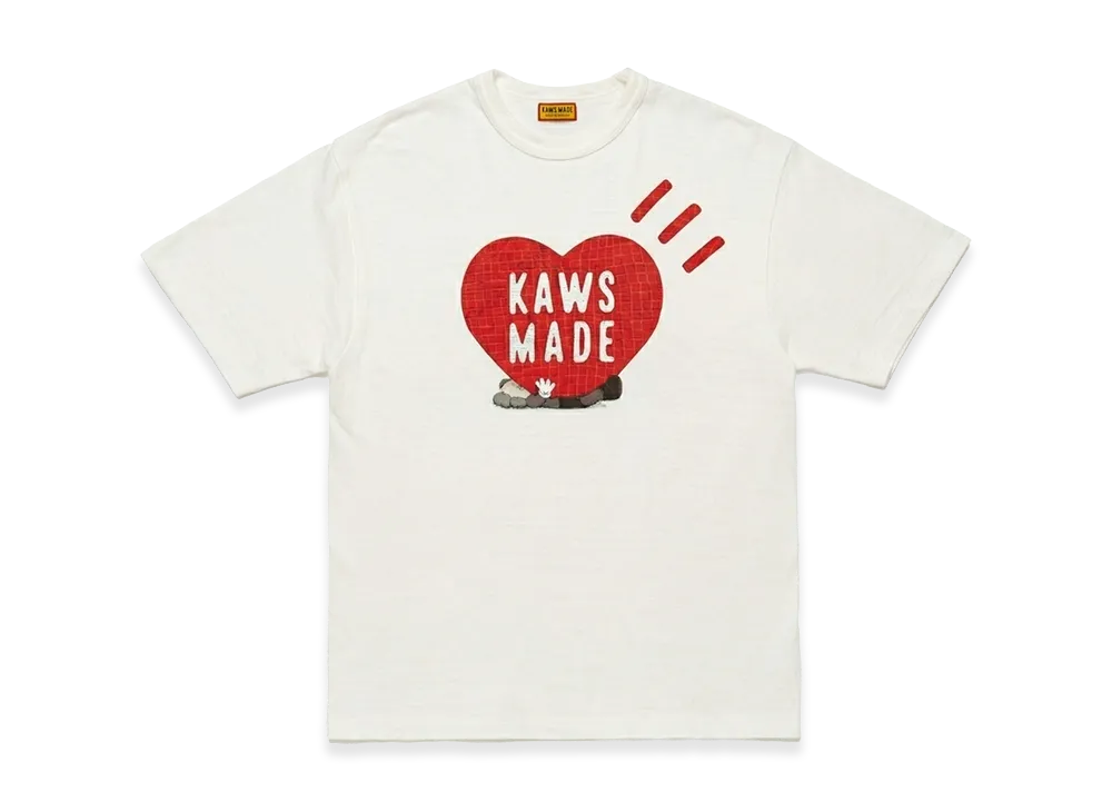 HUMAN MADE x KAWS Made Graphic T-Shirt Bangkok Exclusive "White"