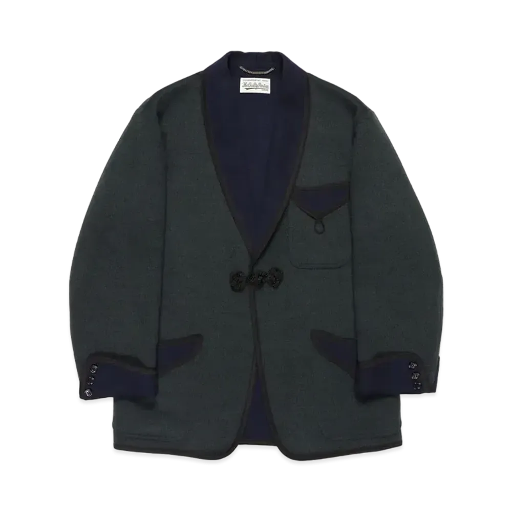 WACKO MARIA SMOKING JACKET "Green"