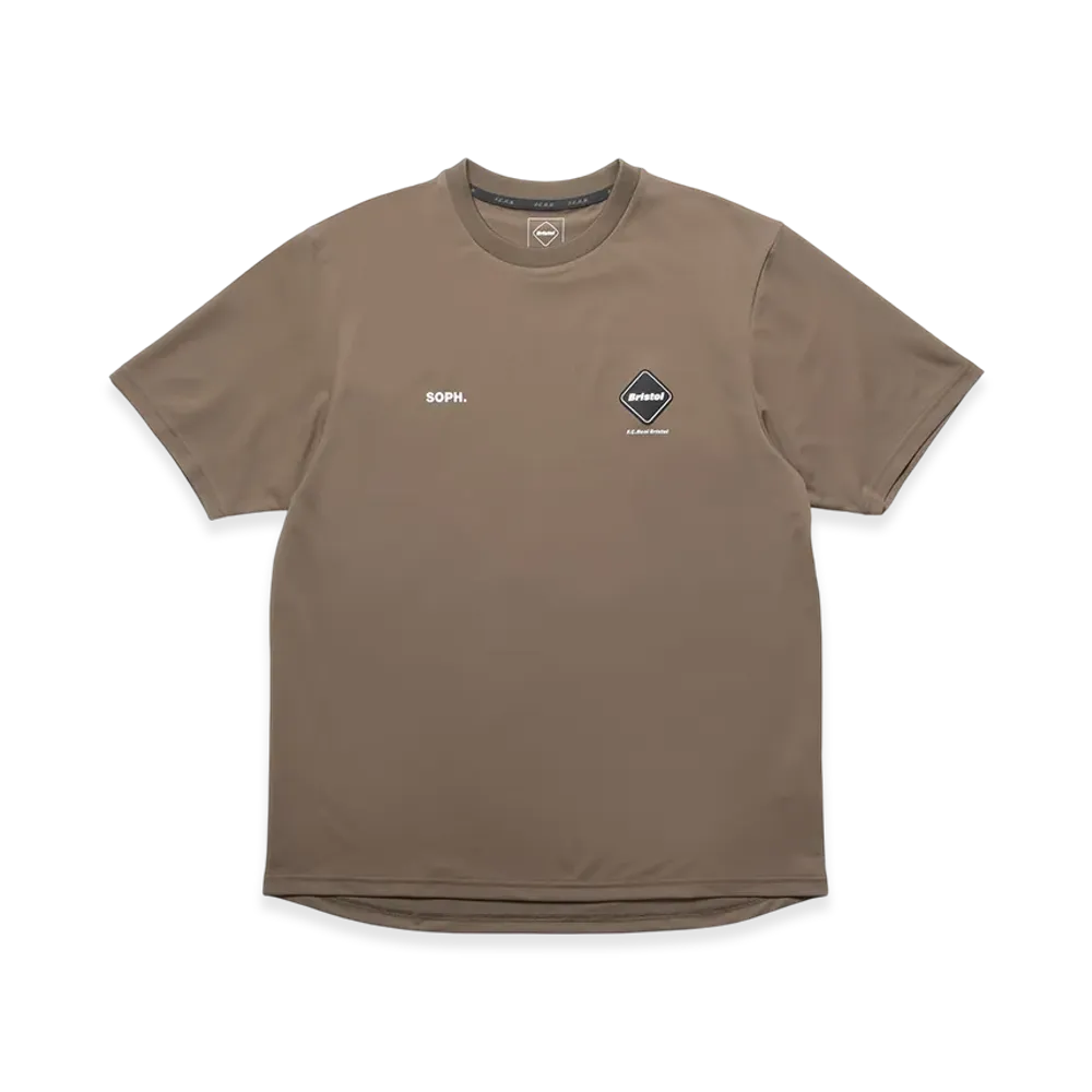 F.C.Real Bristol S/S Athletic Top "Mocha"