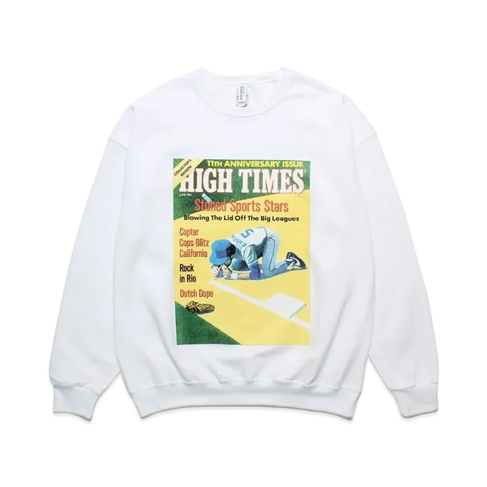 WACKO MARIA HIGH TIMES / Sweat Shirt #1 "White"