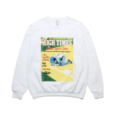 WACKO MARIA HIGH TIMES / Sweat Shirt #1 "White"