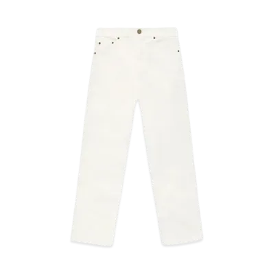 FEAR OF GOD ESSENTIALS 5 Pocket Jean "Cloud Dancer"