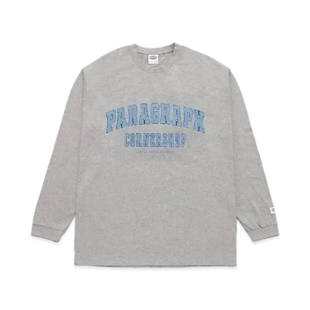 Paragraph Destroyed Patch L/S "Grey"