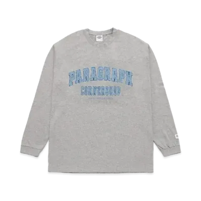 Paragraph Destroyed Patch L/S "Grey"