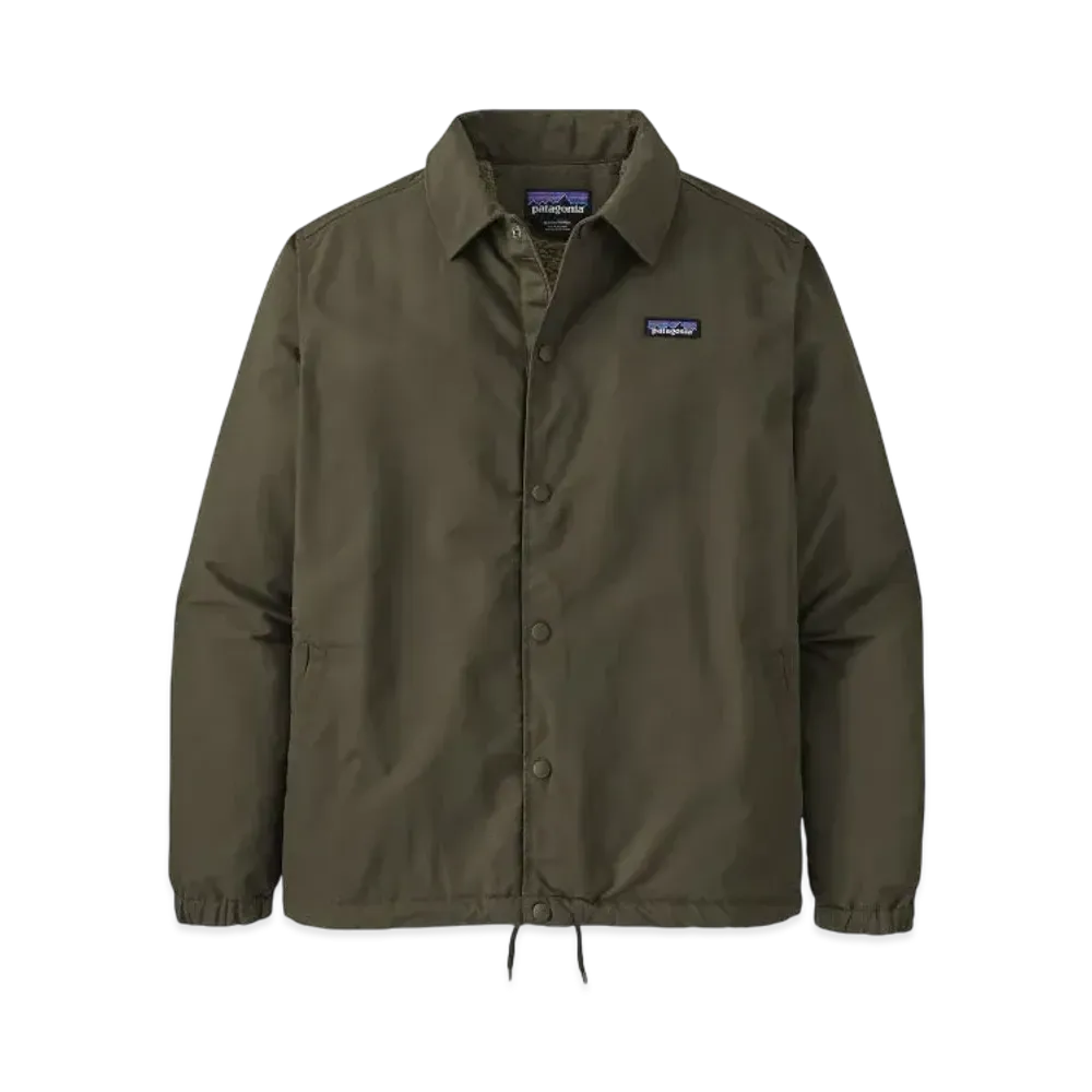 Patagonia Men's Lined Isthmus Coaches Jacket "Basin Green"